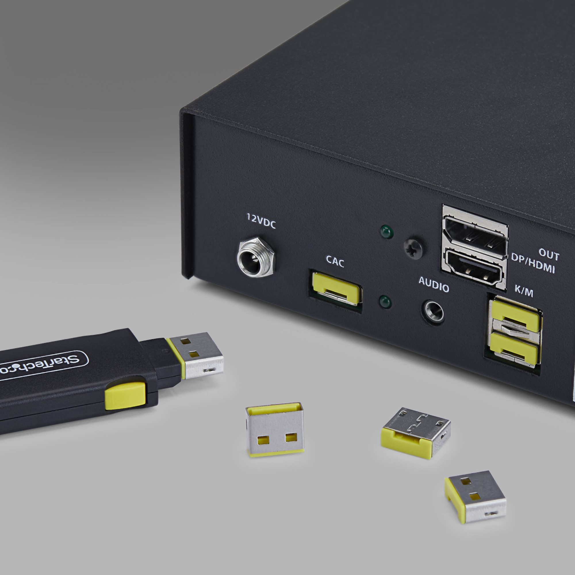 StarTech.com Bouchons de Remplacement pour Bloqueur de Port USB-A, lot de 25 Inserts Verrouillables Compatibles USB-A-PORT-BLOCKER, Caches Antipoussi�re USB-A R�utilisables � Clipser pour PC Portables et de Bureau