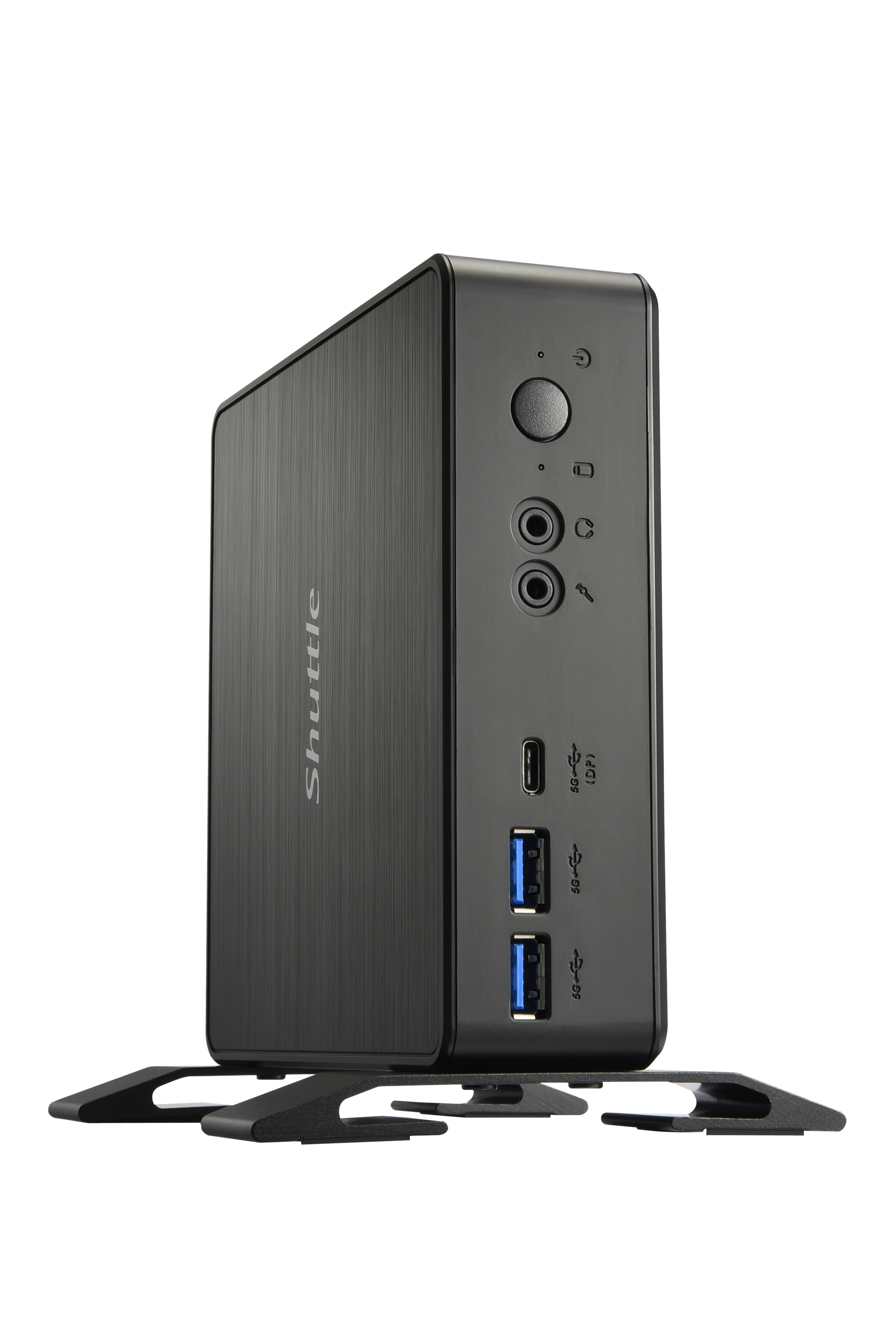 Shuttle Nano PC Systme NC4010XA, Intel Celeron 7305, 4GB RAM, 128GB M.2 SSD, 1x HDMI, 1x DP,1xUSB-C/DP, 6x USB3.2, 1x 2.5 bay, 2x M.2, 1x LAN, VESA