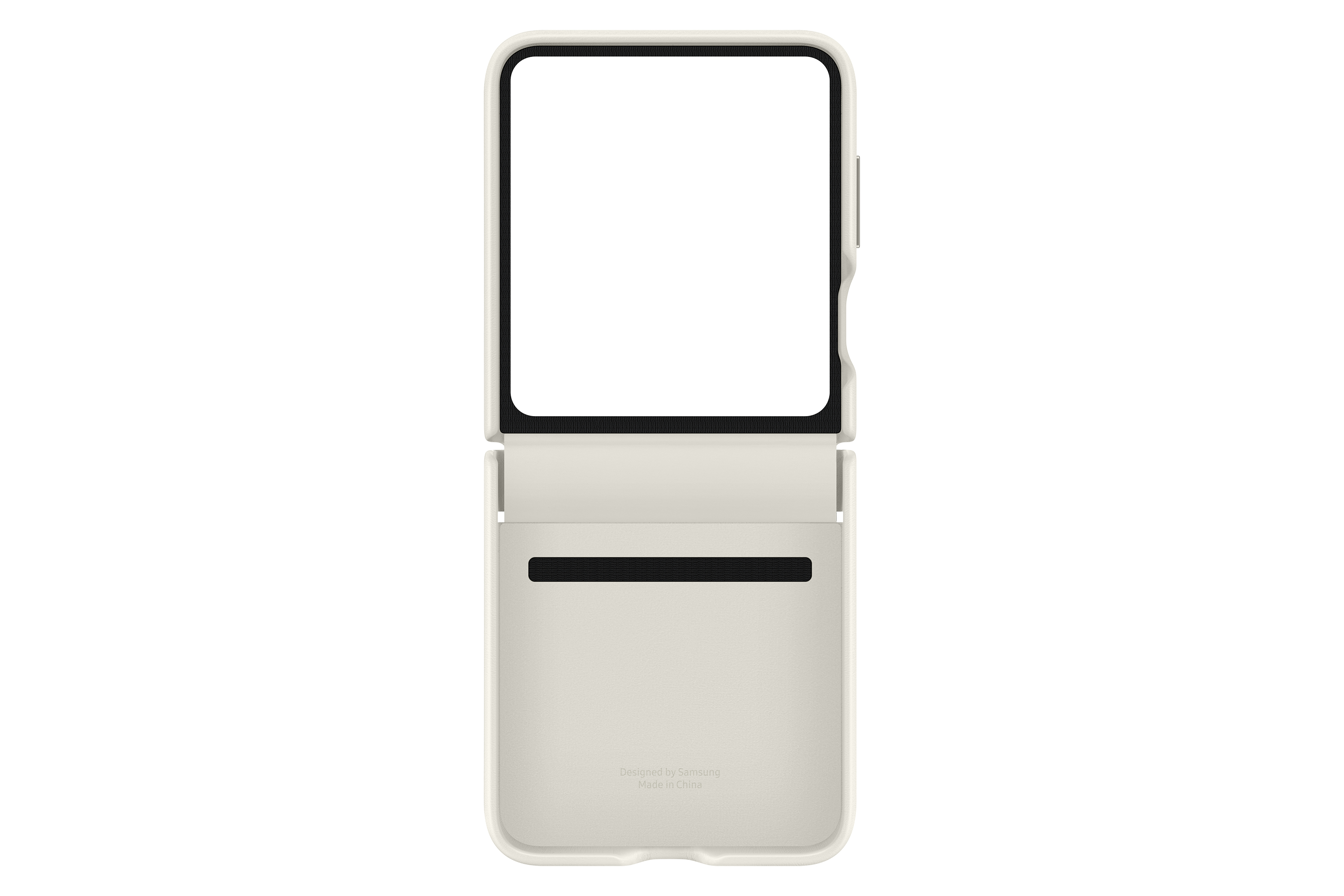 Samsung Flap ECO-Leather Case fr Galaxy Flip5 Cream