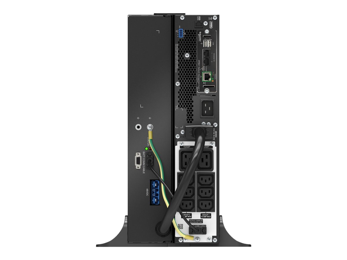APC SRTL3000RM4UXLI-NC gruppo di continuit� (UPS) Doppia conversione (online) 3 kVA 2700 W 8 presa(e) AC