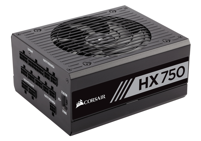 Corsair HX750 power supply unit 750 W 20+4 pin ATX ATX Black