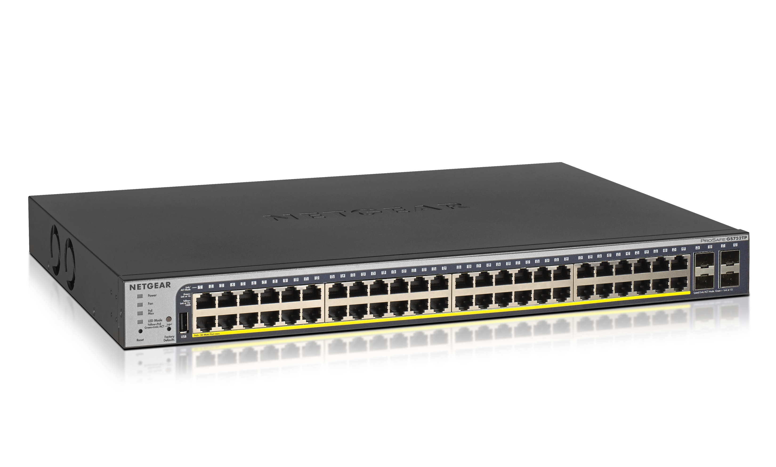 Netgear 52PT GE POE+SMART SWITCH - Switch