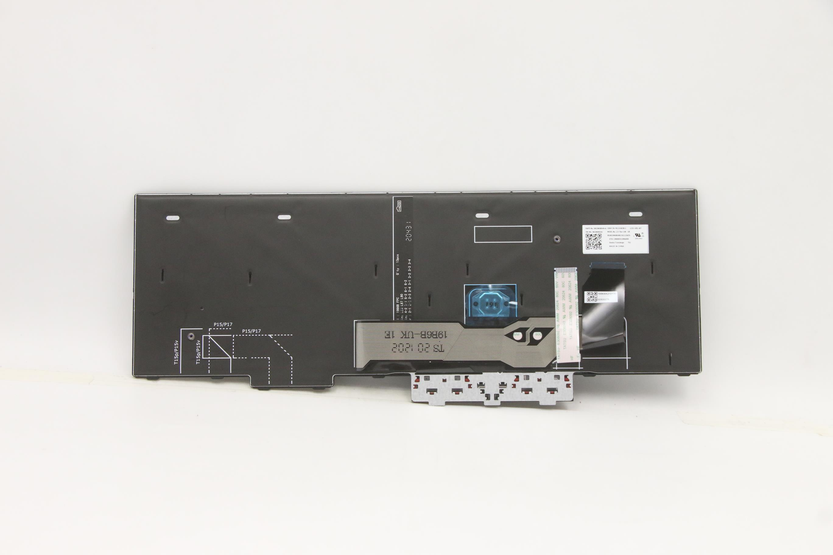 Lenovo Transimage - Ersatztastatur Notebook - hinterleuchtet