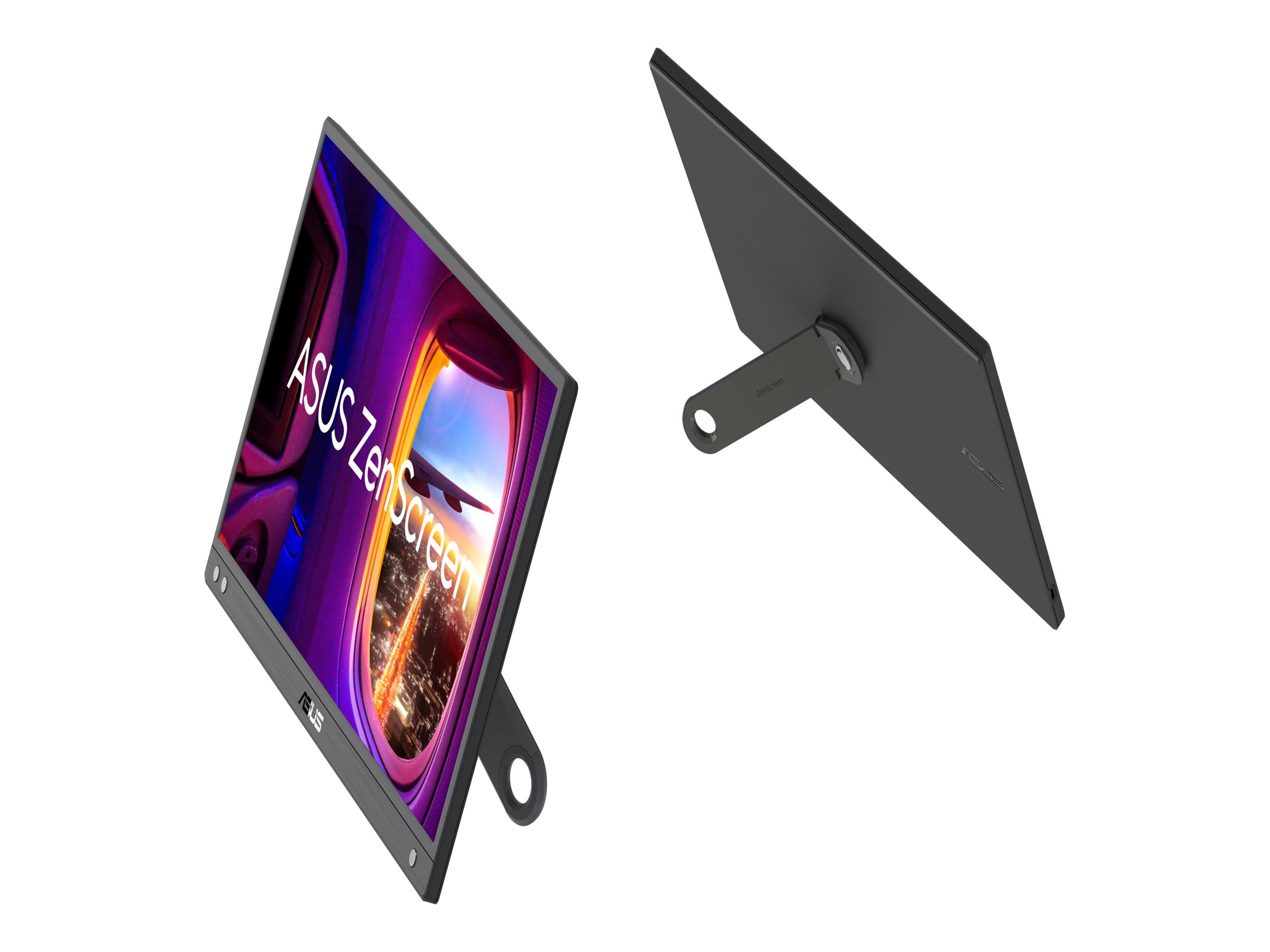 ASUS ZenScreen MB166CR computer monitor 39.6 cm (15.6) 1920 x 1080 pixels Full HD LCD Black