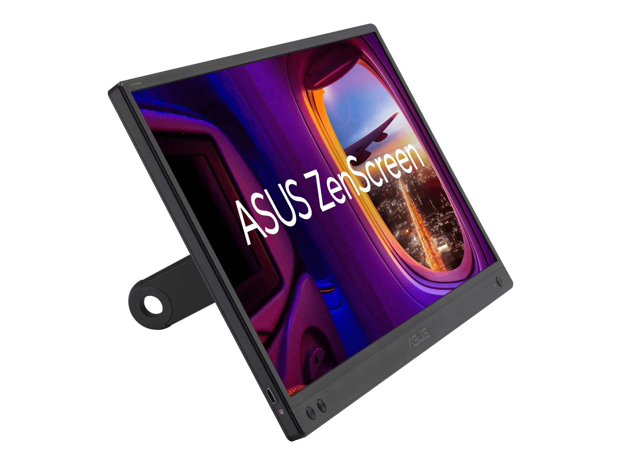 ASUS ZenScreen MB166CR computer monitor 39.6 cm (15.6) 1920 x 1080 pixels Full HD LCD Black