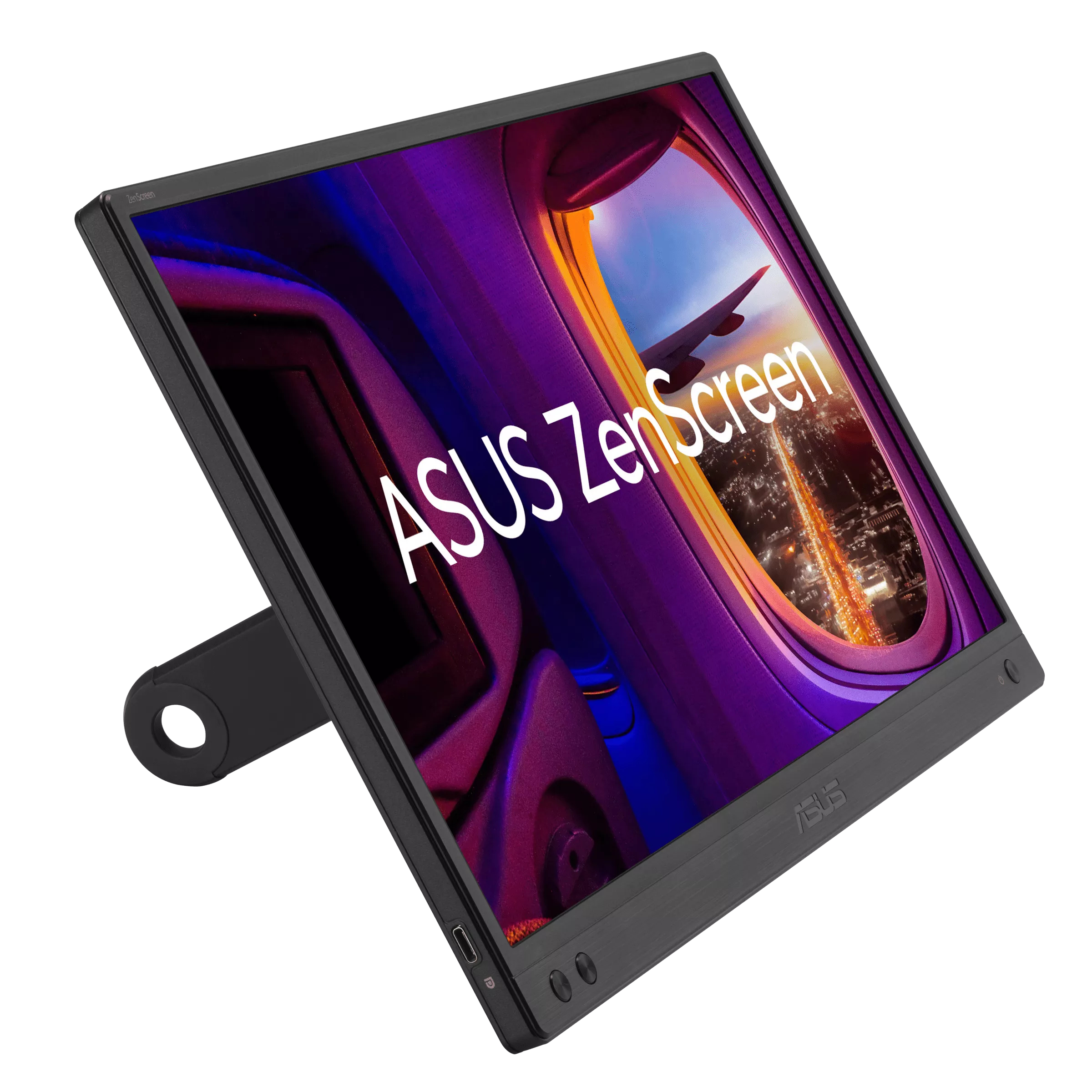 ASUS ZenScreen MB166CR computer monitor 39.6 cm (15.6) 1920 x 1080 pixels Full HD LCD Black