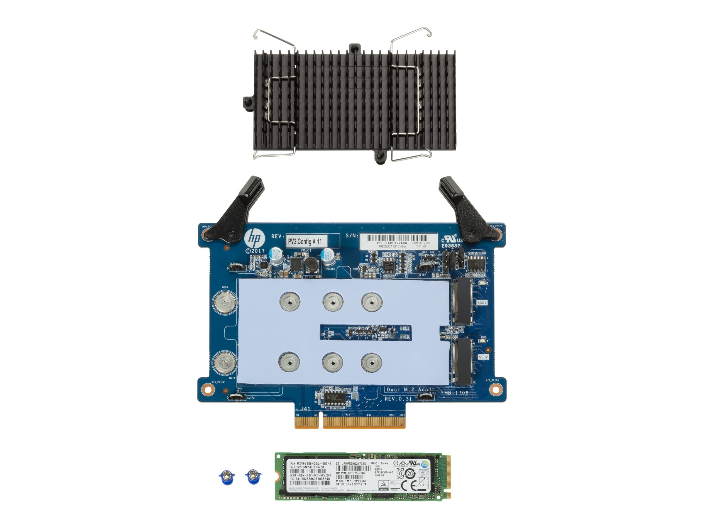 HP Z Turbo Drive - SSD - 2 TB - intern - M.2 - PCIe 4.0 x4 - f�r Workstation Z2 G9 (SFF, Tower)