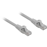 Sharkoon RJ45 CAT.6a SFTP LSOH gy 3.0m| Halogenfrei - Switch