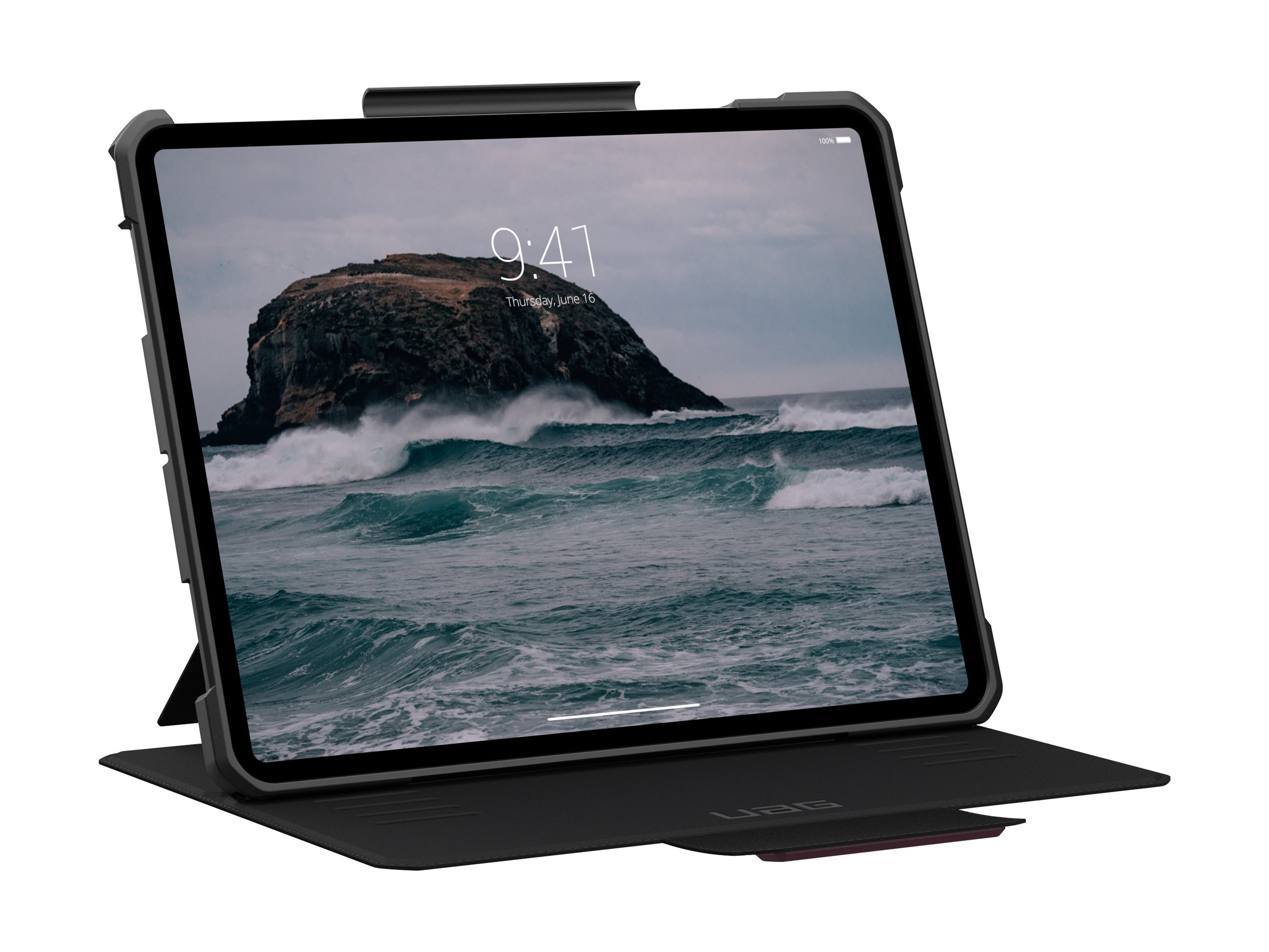Urban Armor Gear UAG - Flip-H�lle f�r Tablet - widerstandsf�hig - Polyurethan (PU)