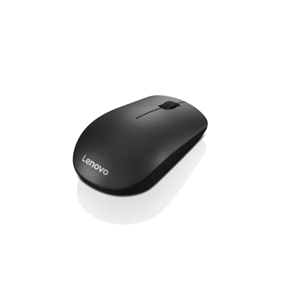 Lenovo 400 - Maus - rechts- und linkshndig - optisch - 3 Tasten - kabellos - 2.4 GHz - kabelloser Empfnger (USB)