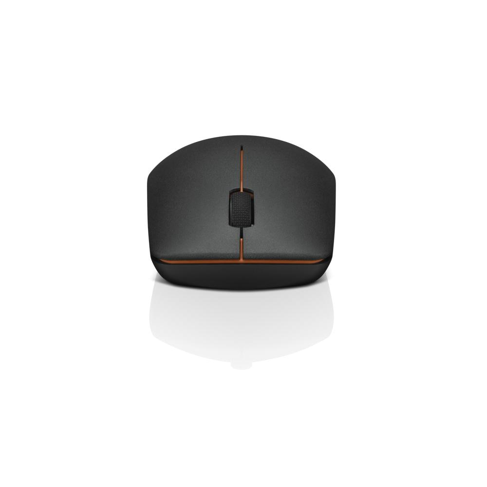 Lenovo 400 - Maus - rechts- und linkshndig - optisch - 3 Tasten - kabellos - 2.4 GHz - kabelloser Empfnger (USB)