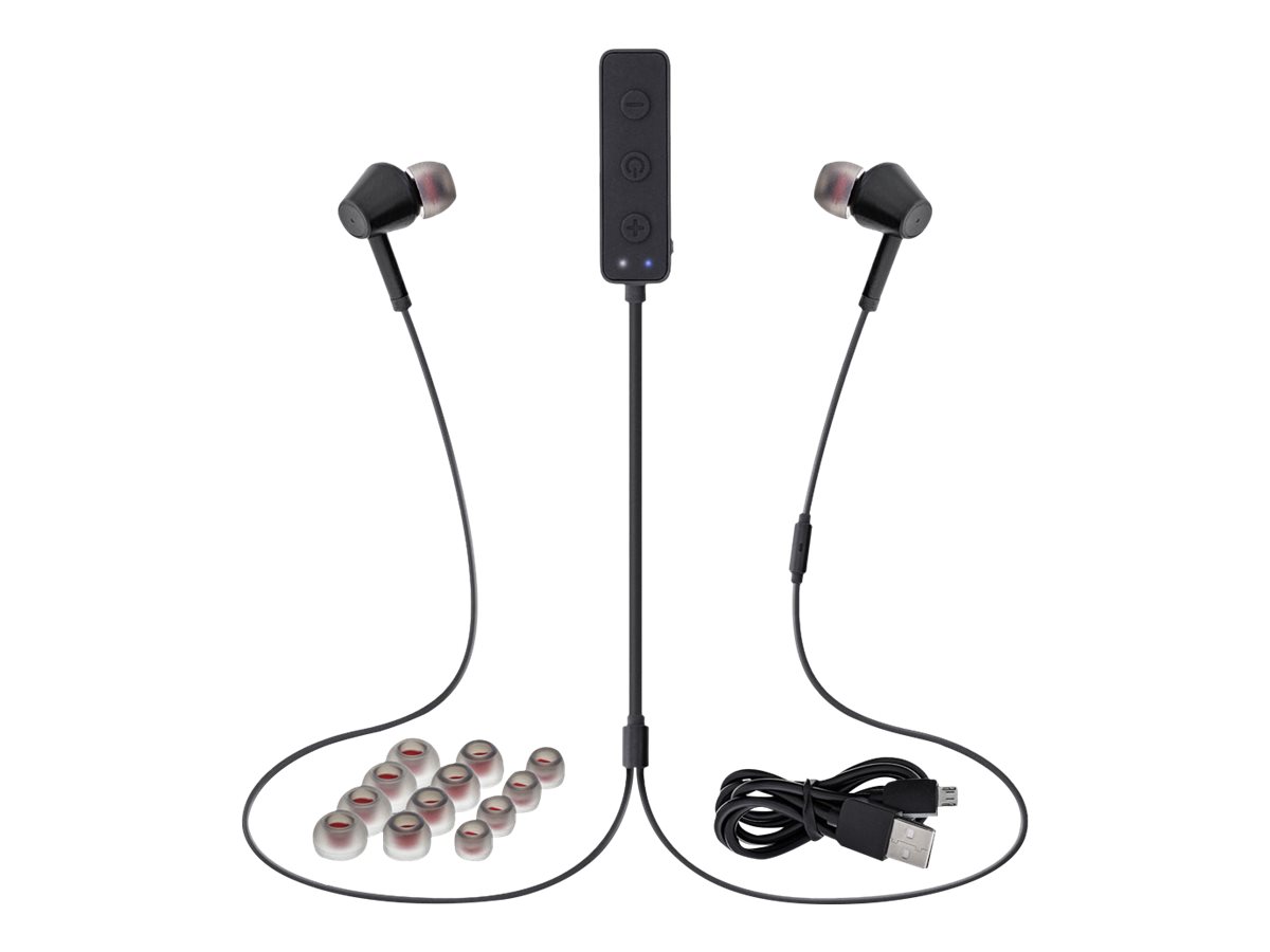 InLine 55356I auricular y casco Auriculares Inalmbrico Dentro de odo Llamadas/Msica MicroUSB Bluetooth Negro
