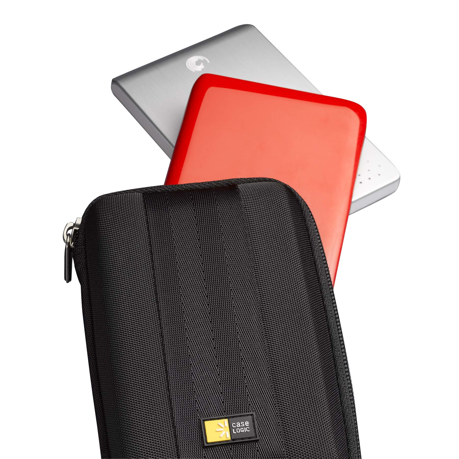 Case Logic QHDC-101 Black Custodia a tasca EVA (Acetato del vinile delletilene) Nero
