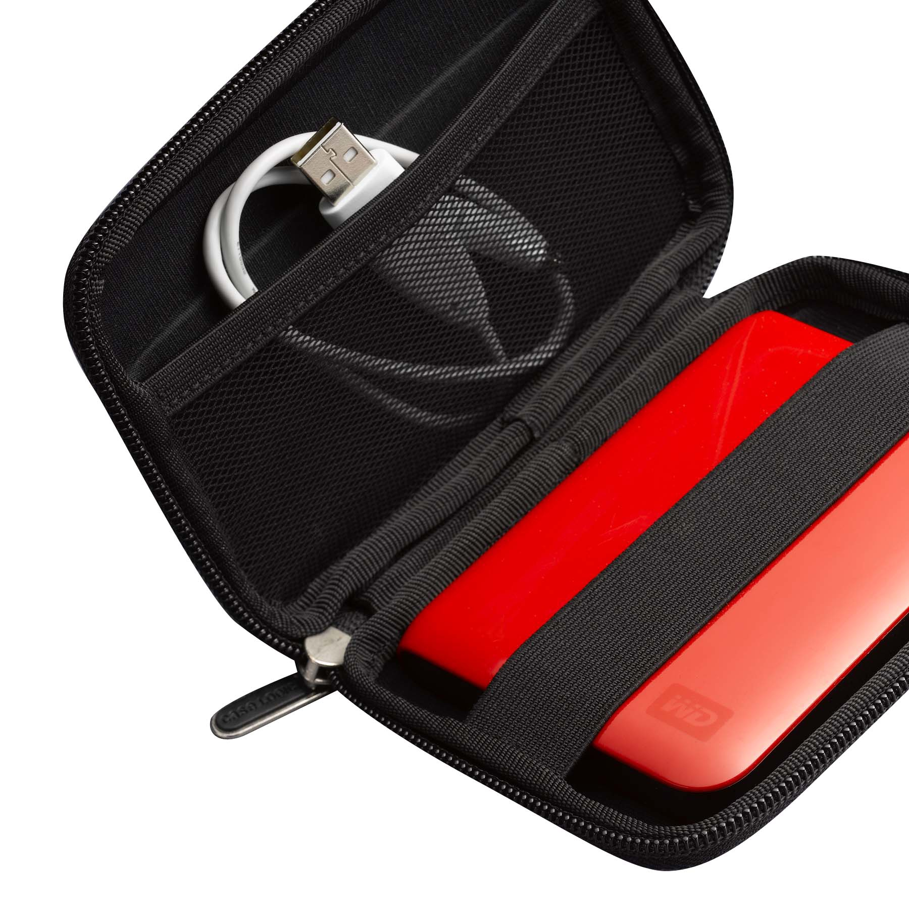 Case Logic QHDC-101 Black Custodia a tasca EVA (Acetato del vinile delletilene) Nero