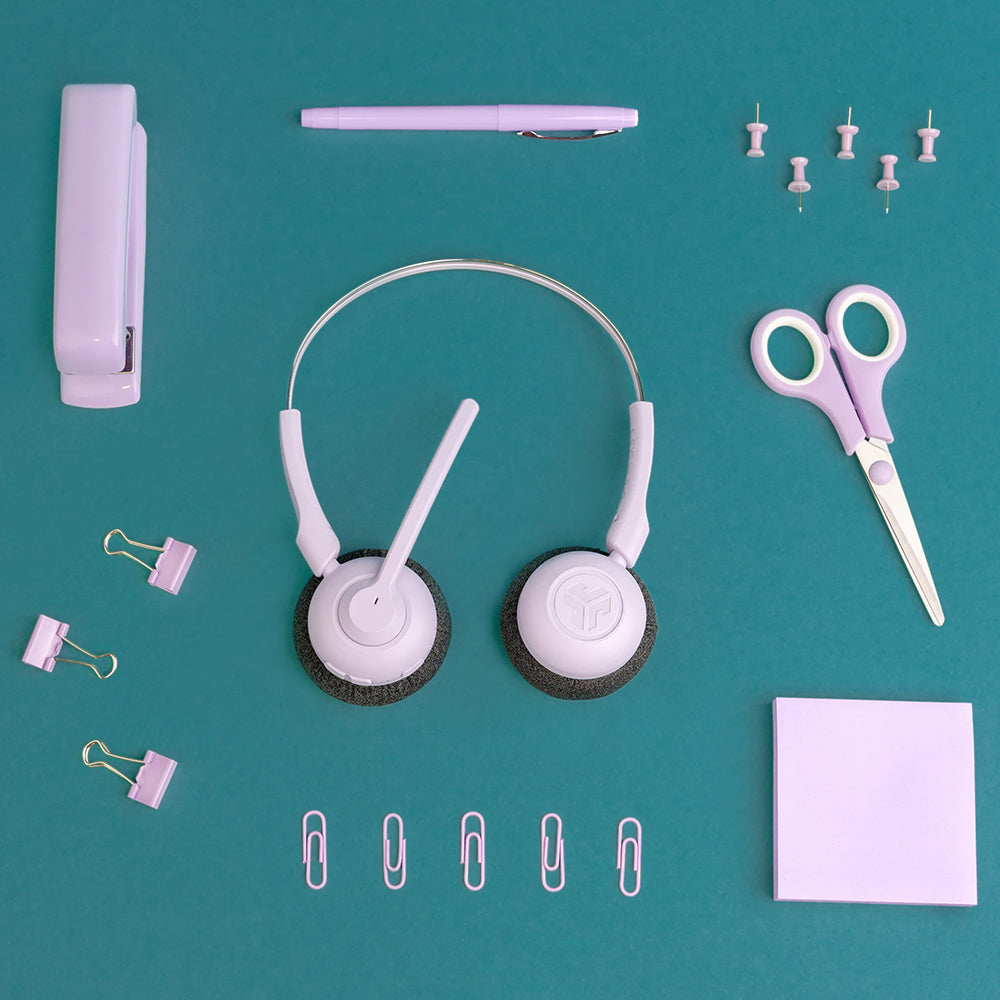 JLab GO Work Pop Auricolare Wireless A Padiglione Musica e Chiamate Bluetooth Lill
