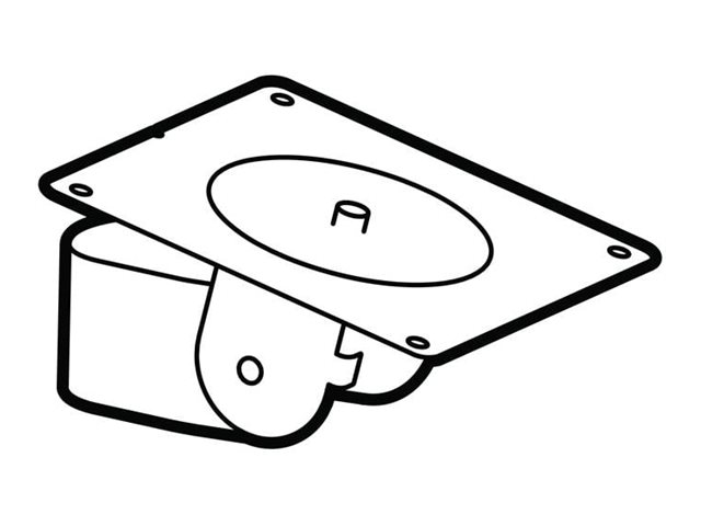 Ergotron LX Pro - Befestigungskit (Displaydrehpunkt, Befestigungsmaterialien) - fr Flachbildschirm - Umbausatz - Dunkelgrau - Bildschirmgre: 86.4 cm (34)