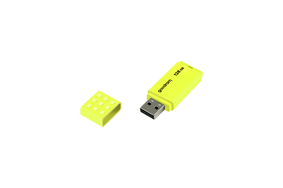 Goodram UME2 lecteur USB flash 128 Go USB Type-A 2.0 Jaune