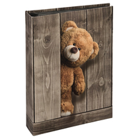 Hama Memo-Album Batzi, f�r 200 Fotos im Format 10x15 cm, Teddy stehend