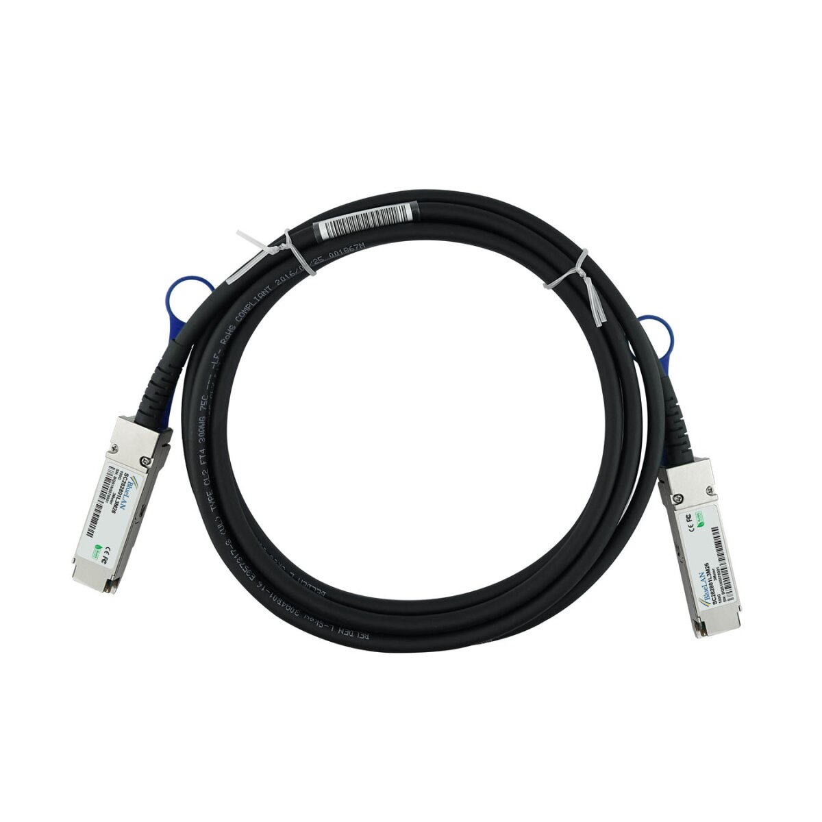 BlueOptics X66211A-5-BL cable infiniBanc 5 m QSFP28 Negro