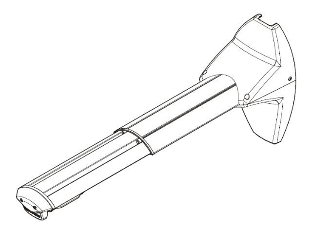 Chief Heavy Duty Single Stud Wall Mount Accessory - Silver - Montagekomponente (Anschluss-Kit)