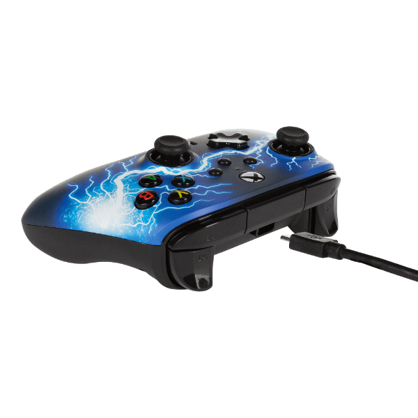 PowerA 1521745-02 accessoire de jeux vidéo Noir, Bleu USB Manette