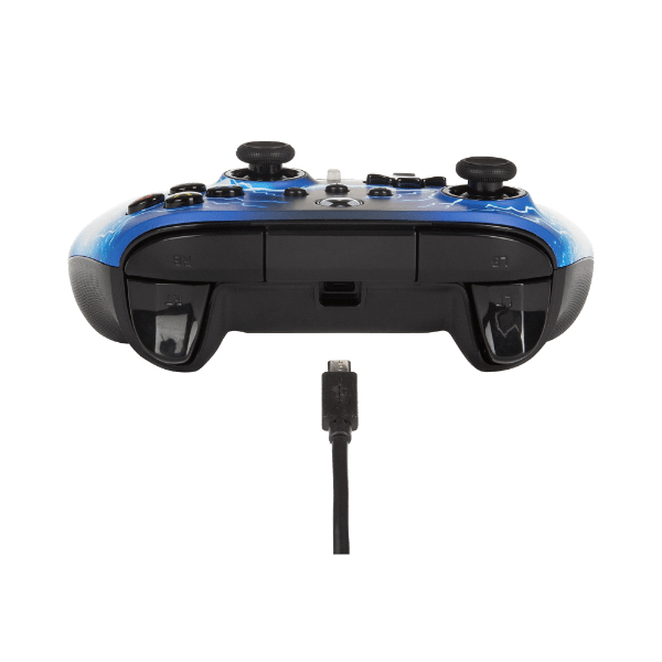 Power A 1521745-02  PowerA 1521745-02 accessoire de jeux vidéo Noir, Bleu  USB Manette de jeu Analogique/Numérique Xbox One, Xbox Series S, Xbox Series  X