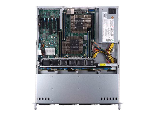 Supermicro SuperServer 6019P-MT - Server - Rack-Montage - 1U - zweiweg - keine CPU - RAM 0 GB - SATA - Hot-Swap 8.9 cm (3.5)