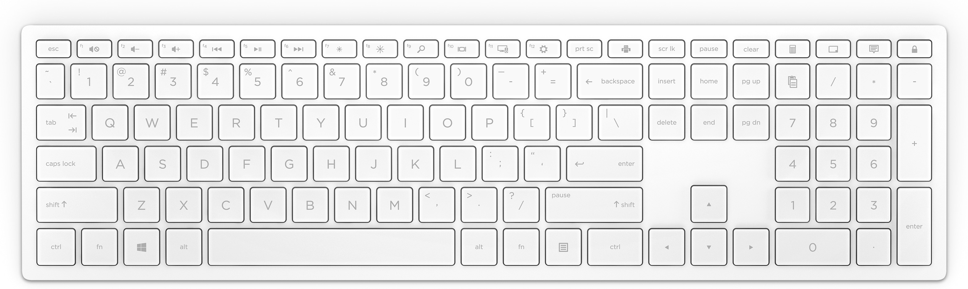 HP Teclado inal�mbrico Pavilion 600 blanco