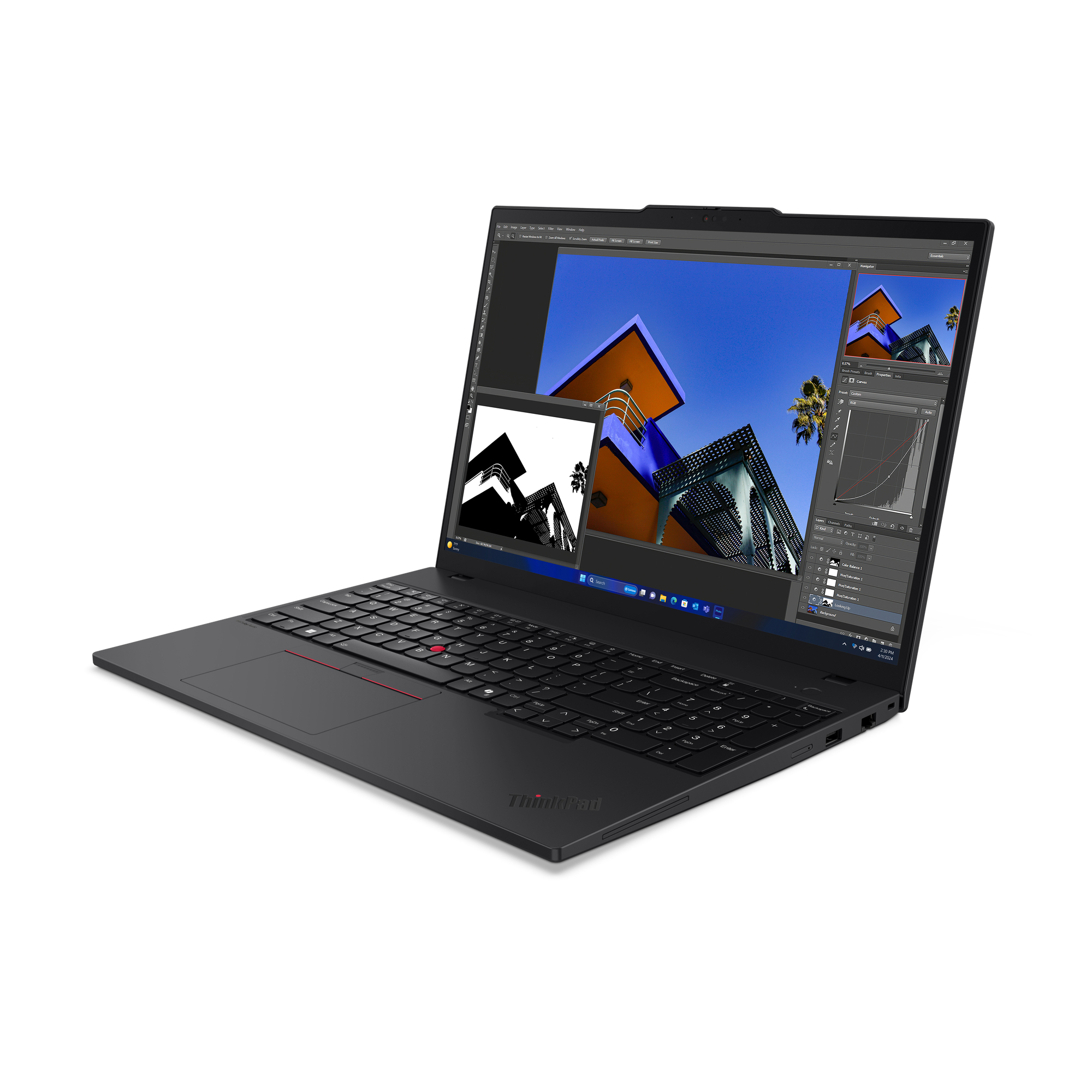 Lenovo ThinkPad T16 Gen 3 Intel Core Ultra 7 155U 40,6 cm (16) WQUXGA 32 GB DDR5-SDRAM 1 TB SSD Wi-Fi 6E (802.11ax) Windows 11 Pro Nero