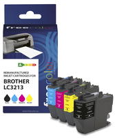 freecolor Patrone Brother LC3213 Multipack BK/M/C/Y remanufactured - Wiederaufbereitet - Kompatibel