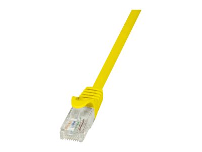 LogiLink 0.5m Cat.6 U/UTP cavo di rete Giallo 0,5 m Cat6 U/UTP (UTP)