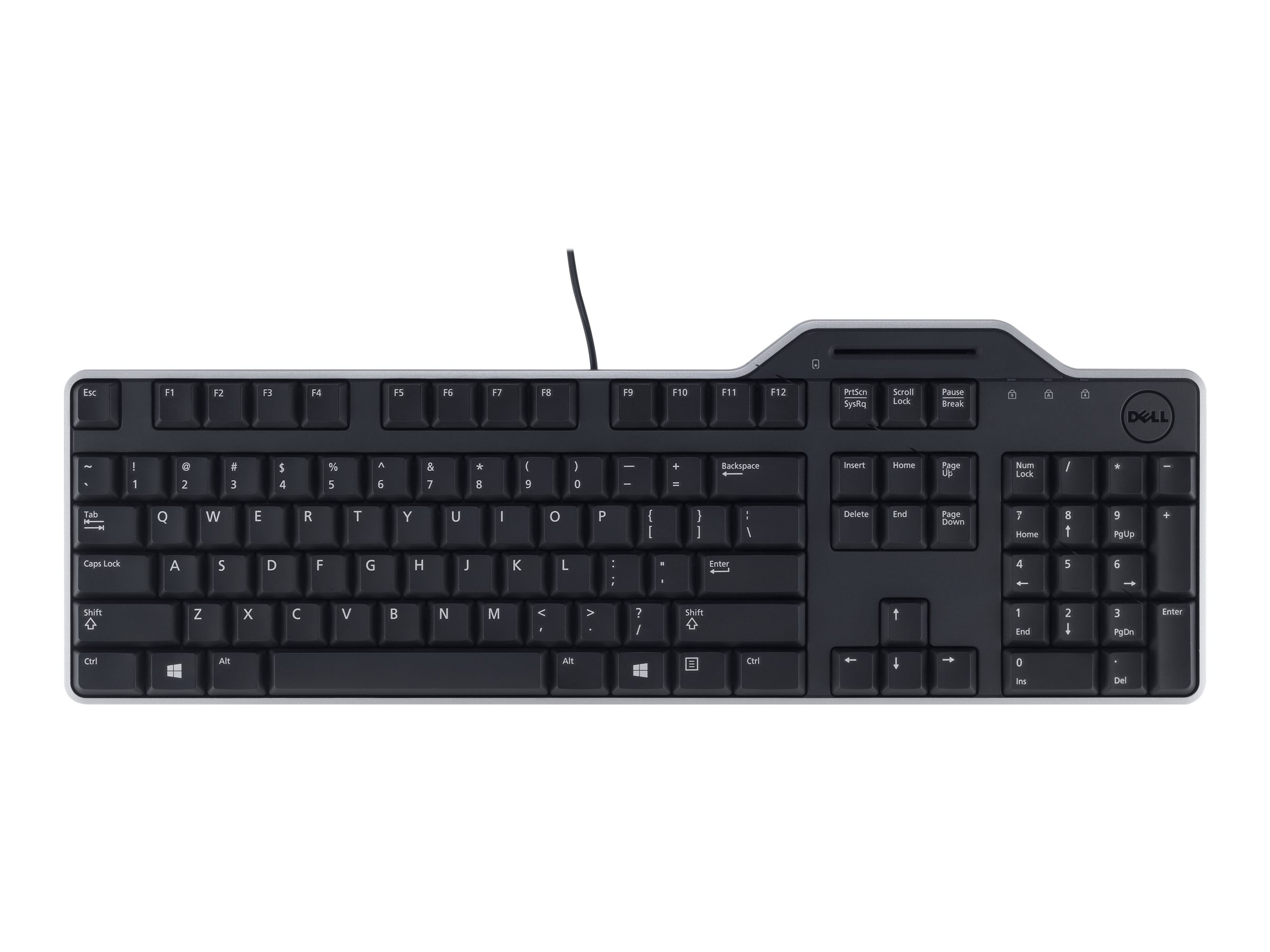 DELL KB813 tastiera USB QWERTZ Tedesco Nero