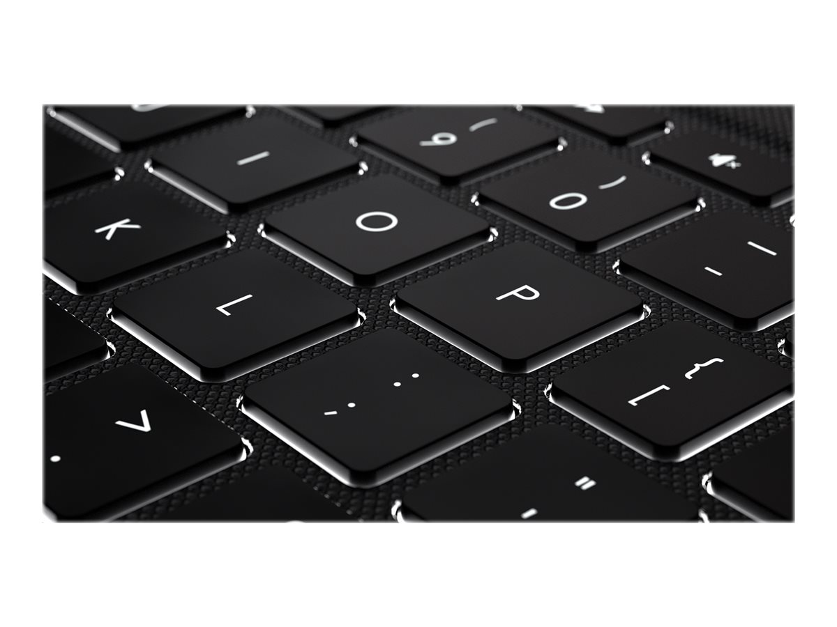 Logitech Folio Touch - Tastatur und Foliohlle - mit Trackpad - hinterleuchtet - Apple Smart connector - QWERTY - Pan-Nordic - Oxford Gray - fr Apple 10.9-inch iPad Air (4. Generation, 5. Generation)