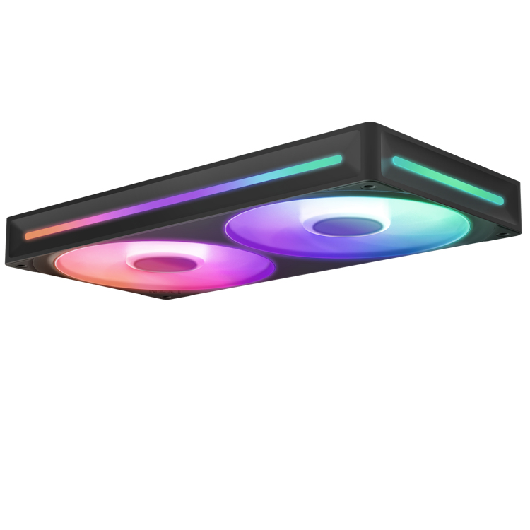 NZXT RF-U24HF-B1 syst�me de refroidissement d ordinateur Boitier PC Ventilateur Noir