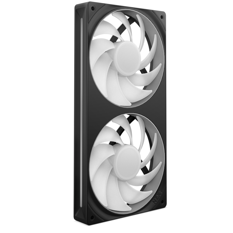 NZXT RF-U24HF-B1 syst�me de refroidissement d ordinateur Boitier PC Ventilateur Noir
