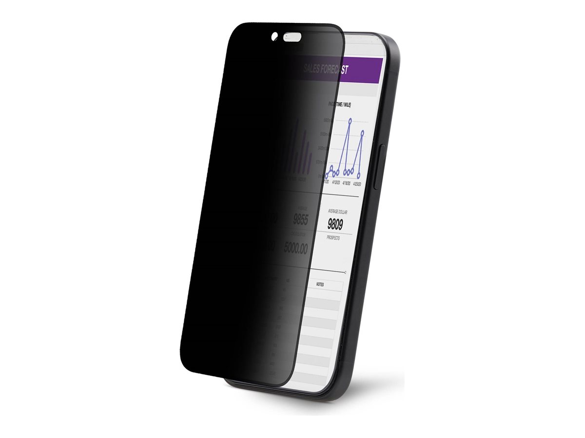 StarTech.com Filtre de Confidentialit pour iPhone 16 Pro  4 Directions et 360°, Supporte lOrientation Portrait/Paysage, Tactile, Protection en Verre Tremp, Filtre  4 Directions, TAA