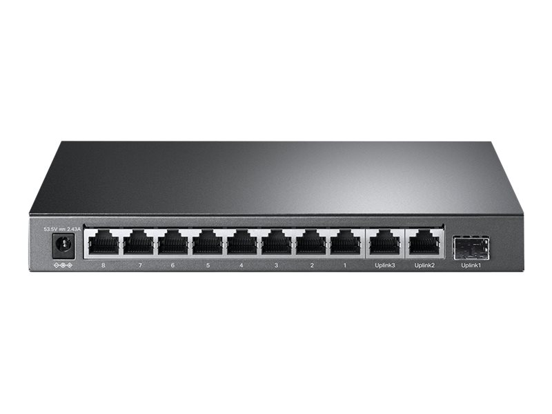 TP-Link TL-SL1311MP switch di rete Non gestito Fast Ethernet (10/100) Supporto Power over Ethernet (PoE) Nero