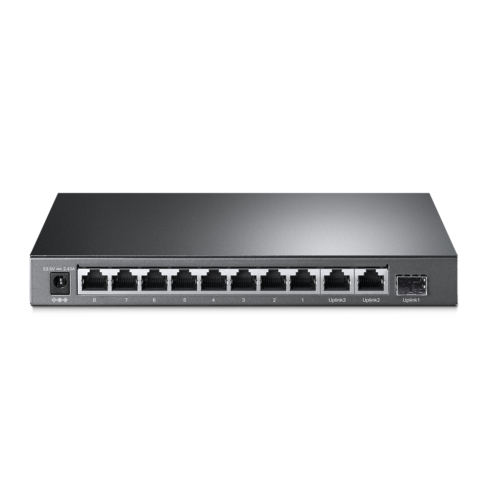 TP-Link TL-SL1311MP switch di rete Non gestito Fast Ethernet (10/100) Supporto Power over Ethernet (PoE) Nero