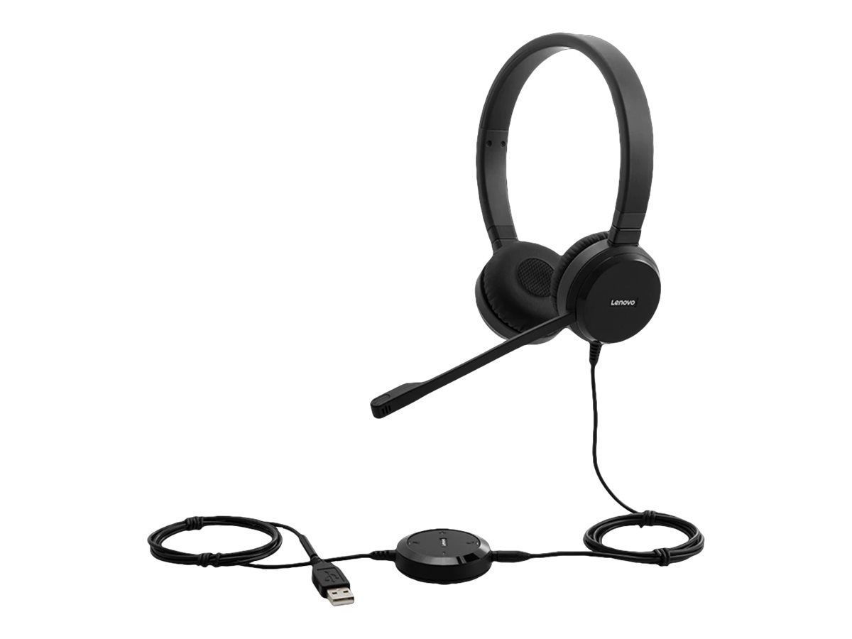 Lenovo 4XD0S92991 Lenovo Pro Wired Stereo VOIP Headset Head band