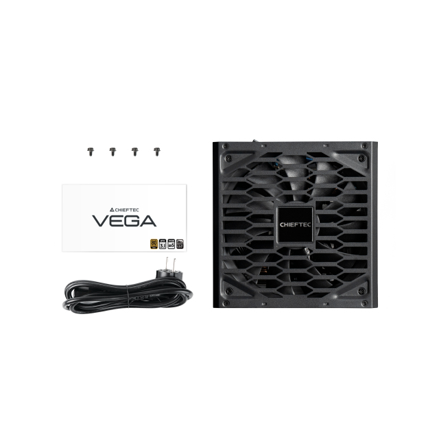 Chieftec Vega 750W Series PPG-750-S alimentatore per computer 20+4 pin ATX ATX Nero