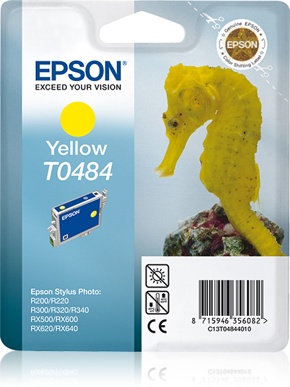 Epson Seahorse Cartucho T0484 amarillo