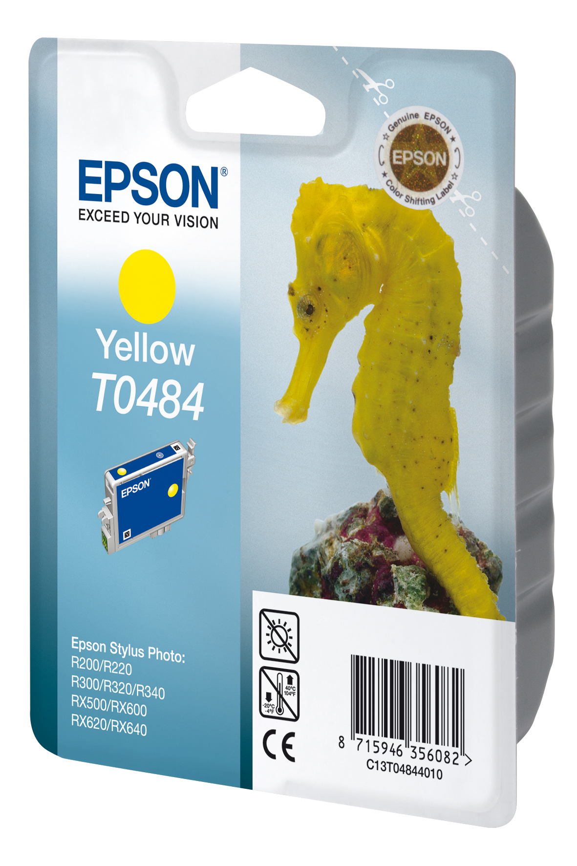 Epson Seahorse Cartucho T0484 amarillo