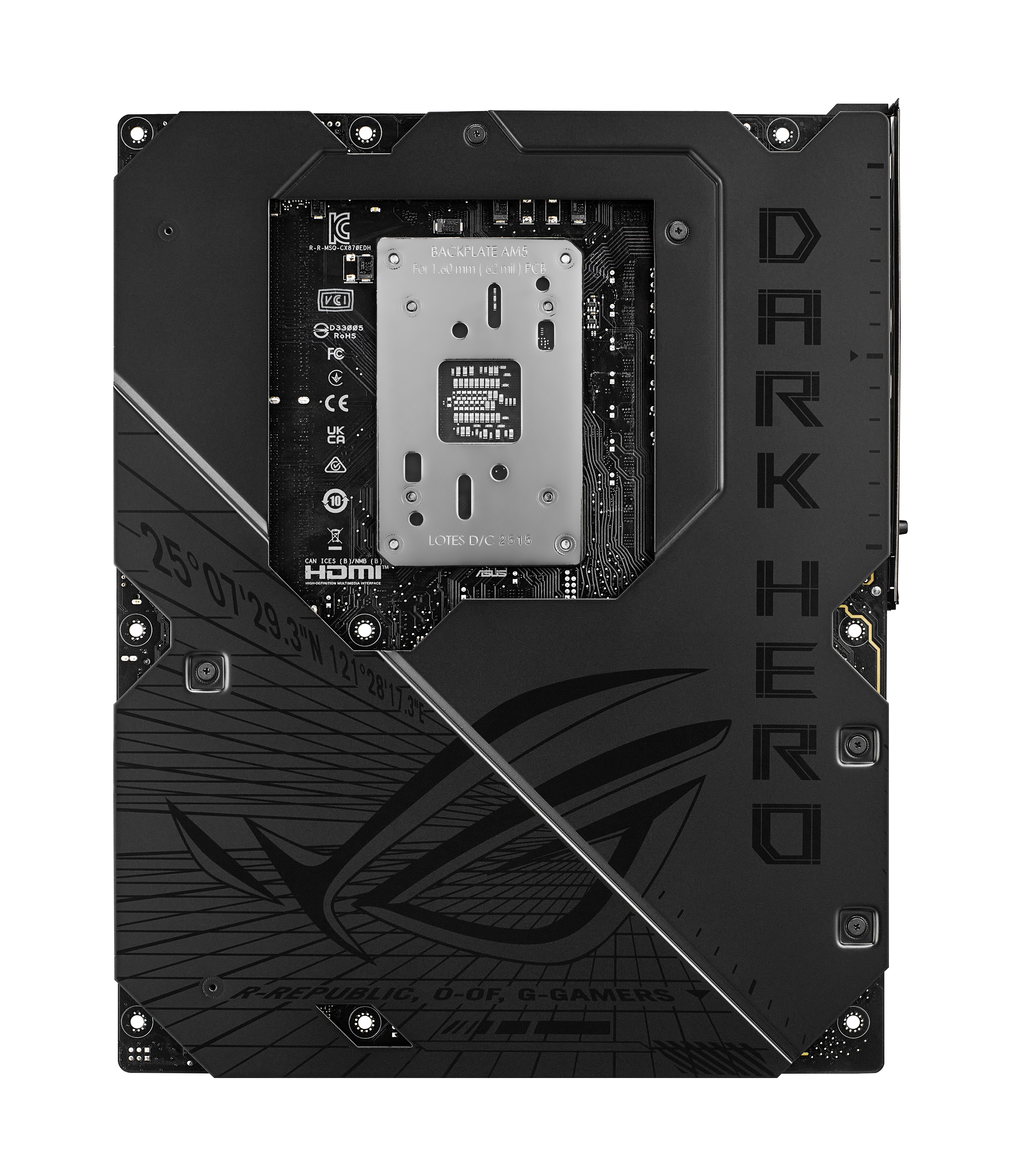 ASUS ROG CROSSHAIR X870E DARK HERO AMD X870E Z�calo AM5 ATX