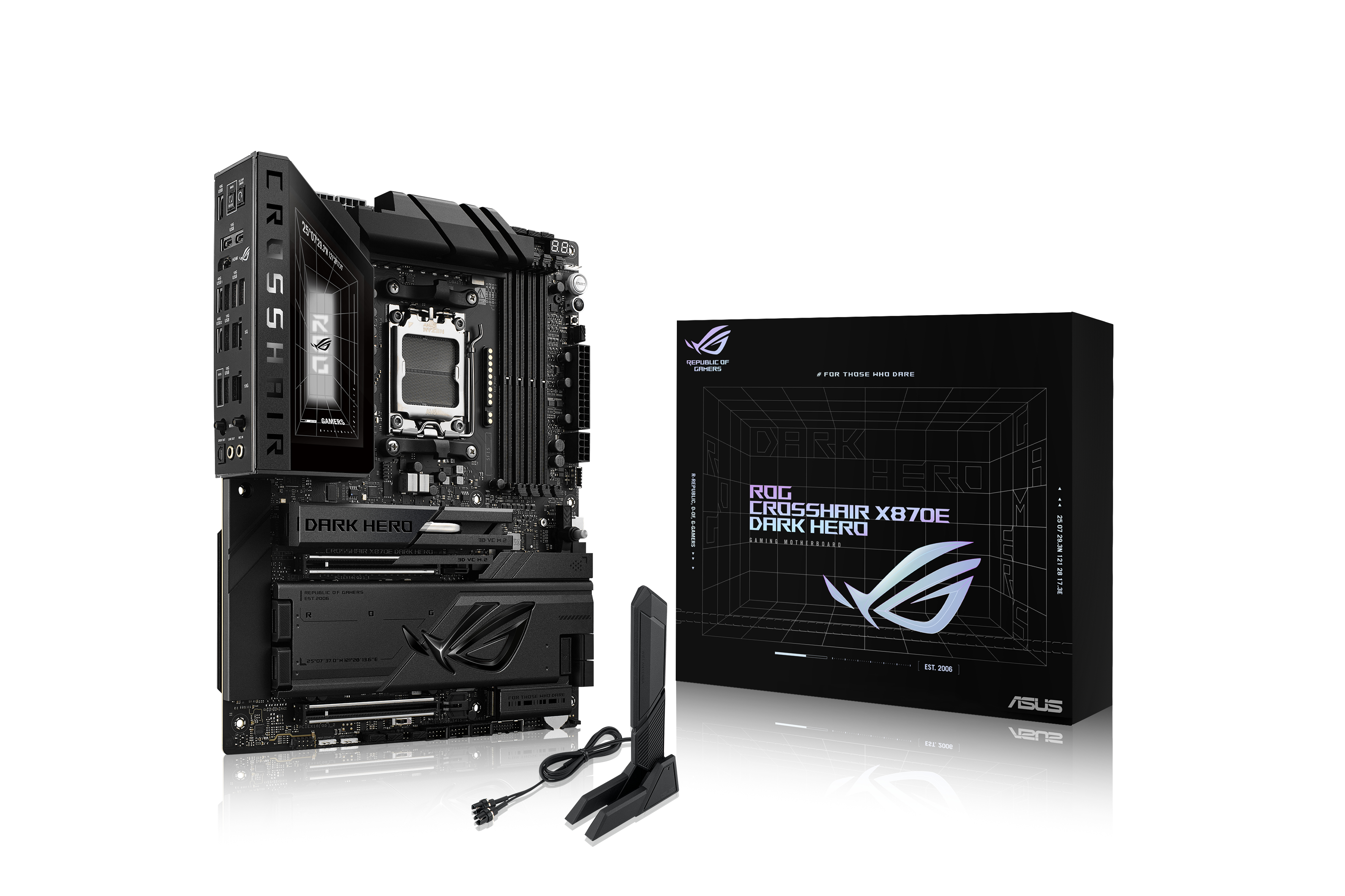 ASUS ROG CROSSHAIR X870E DARK HERO AMD X870E Z�calo AM5 ATX