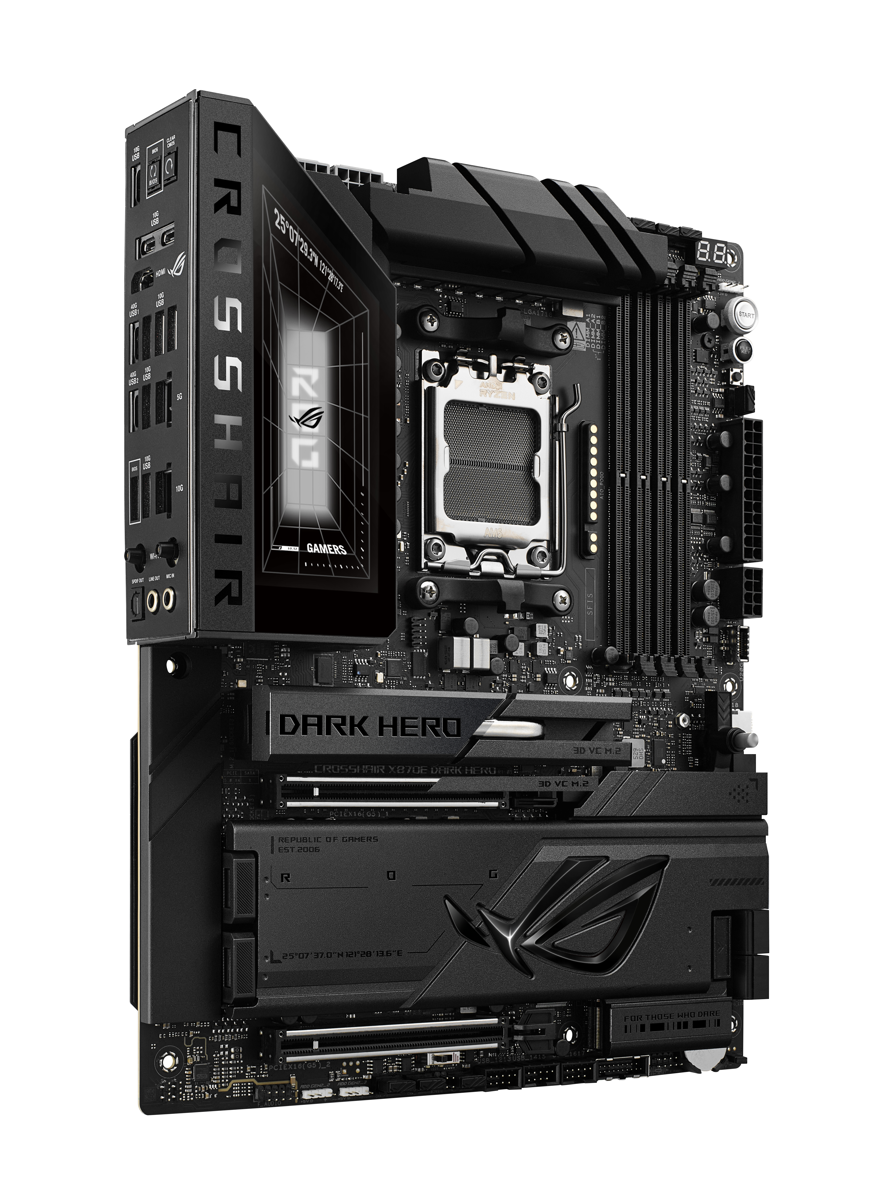 ASUS ROG CROSSHAIR X870E DARK HERO AMD X870E Z�calo AM5 ATX