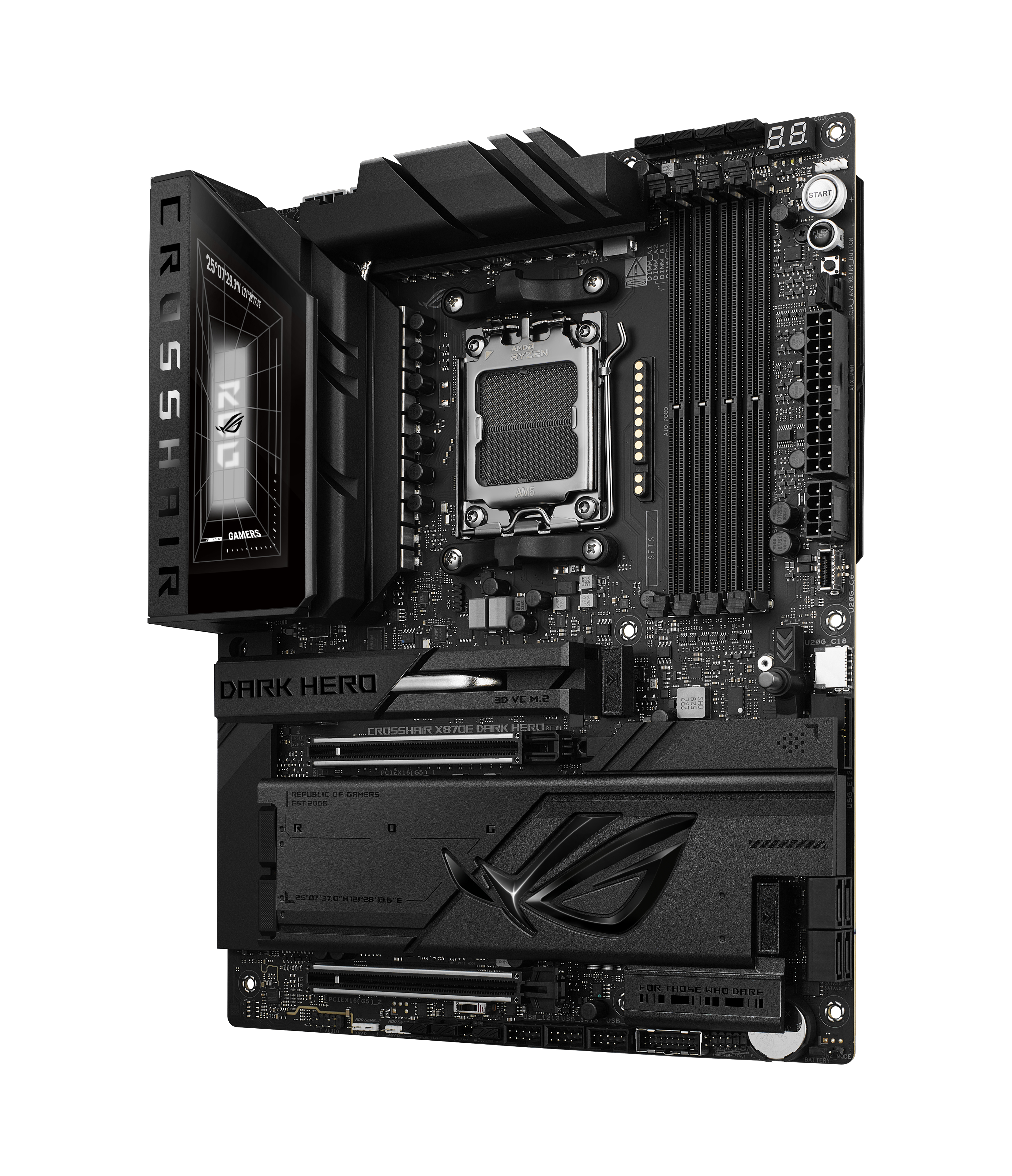 ASUS ROG CROSSHAIR X870E DARK HERO AMD X870E Z�calo AM5 ATX