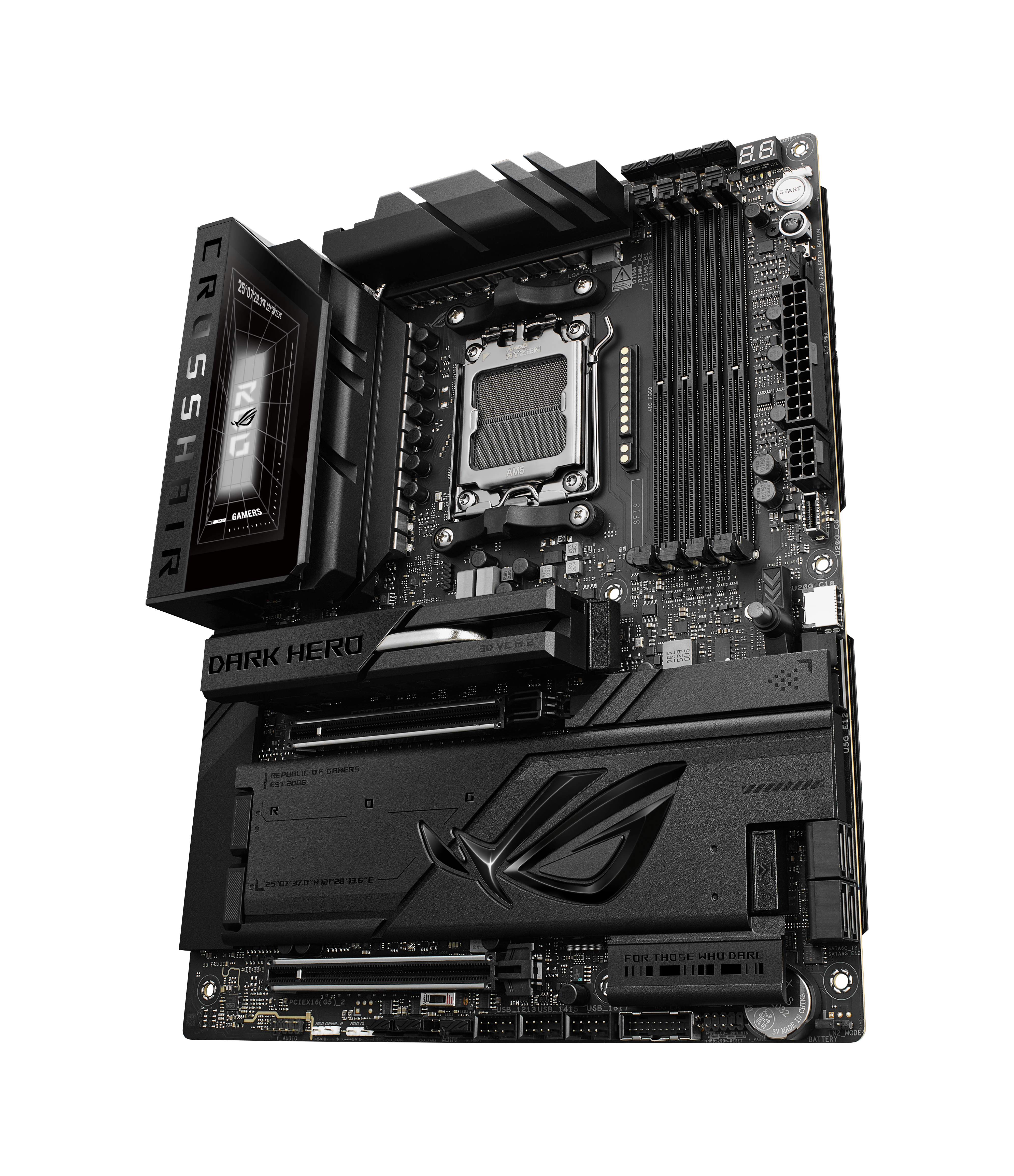 ASUS ROG CROSSHAIR X870E DARK HERO AMD X870E Z�calo AM5 ATX