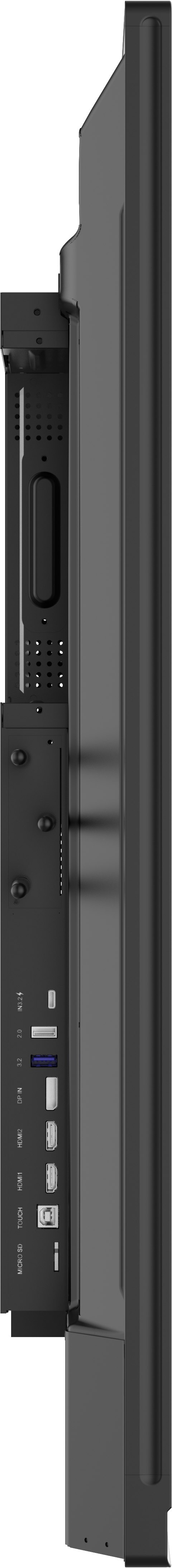 iiyama TE7513A-B1AG visualizzatore di messaggi Pannello piatto interattivo 190,5 cm (75) Wi-Fi 450 cd/m� 4K Ultra HD Nero Touch screen Processore integrato Android 18/7