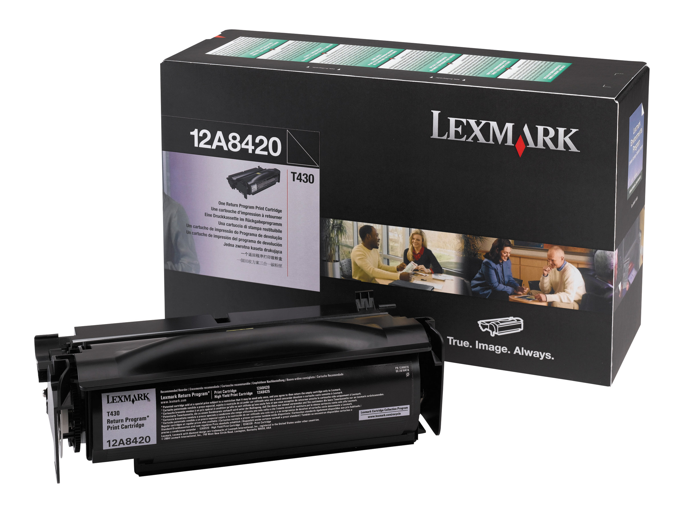 Lexmark T430 Return Program Print Cartridge cartuccia toner Originale Nero