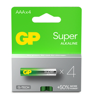 GP Battery GPPCA24AS530 Micro AAA -Batterie Alkali-Mangan 1.5 V 4 St.